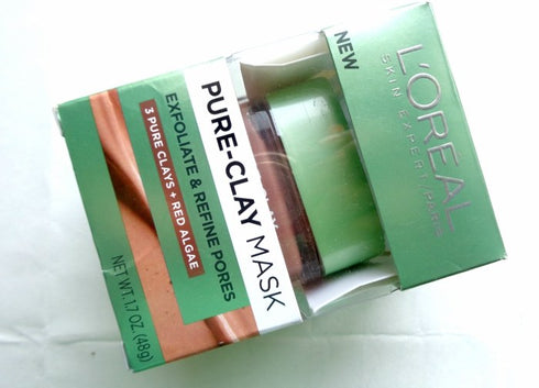 L'Oreal Paris Pure Clay Mask Exfoliate & Refine Pores 200g